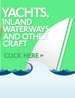 Yachts, inland waterways and other craft